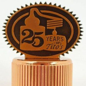 TITO'S 25 Year Bottle Stopper - For the Tito's Lover in your life!
